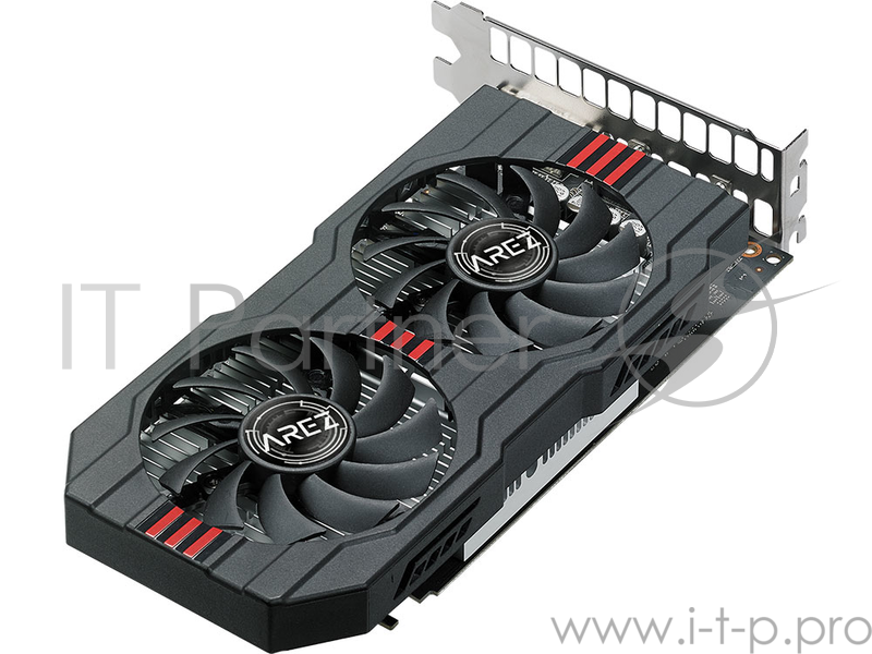 Видеокарта 4Gb PCI-E ASUS AREZ-RX560-4G-EVO RX560, GDDR5, 128 bit, DVI, HDMI, DP, Retail