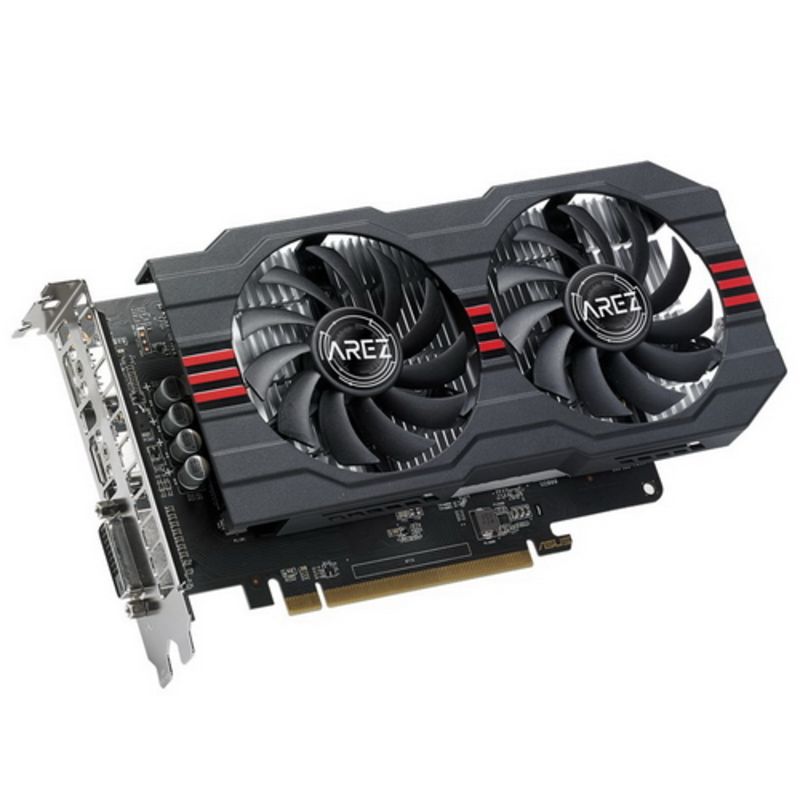 Видеокарта 4Gb PCI-E ASUS AREZ-RX560-4G-EVO RX560, GDDR5, 128 bit, DVI, HDMI, DP, Retail