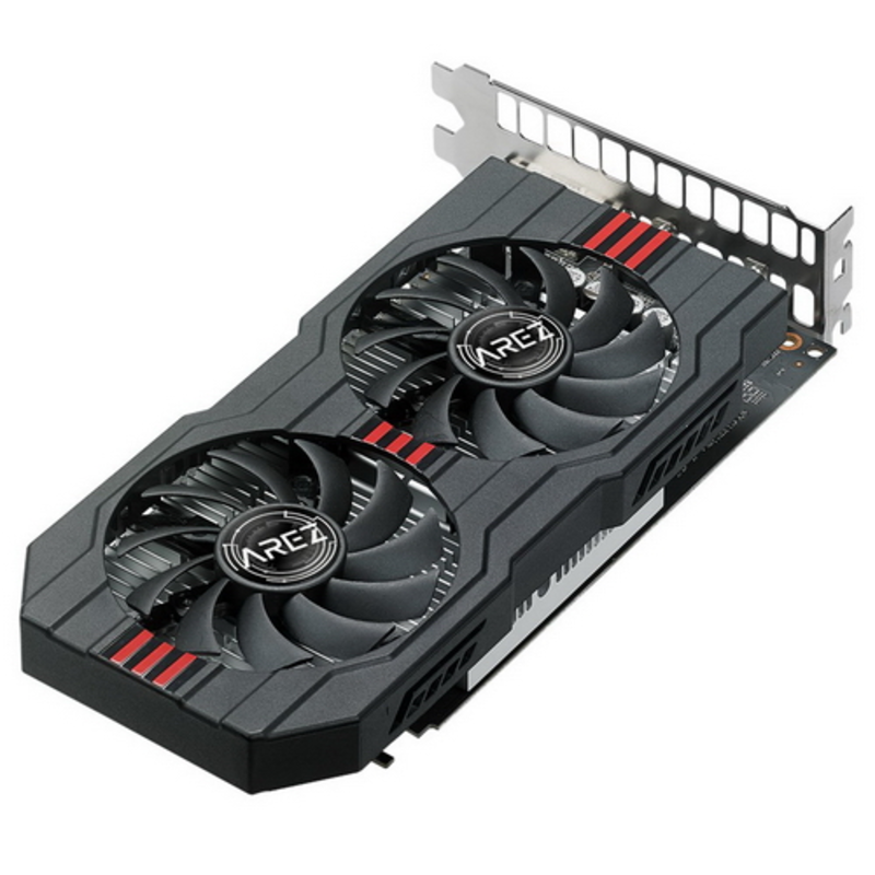 Видеокарта 4Gb PCI-E ASUS AREZ-RX560-4G-EVO RX560, GDDR5, 128 bit, DVI, HDMI, DP, Retail