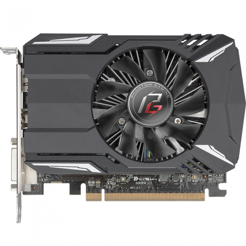 Видеокарта 2Gb PCI-E ASRock Phantom Gaming Radeon RX550 2G RX550, GDDR5, 128 bit, DVI, HDMI, DP,