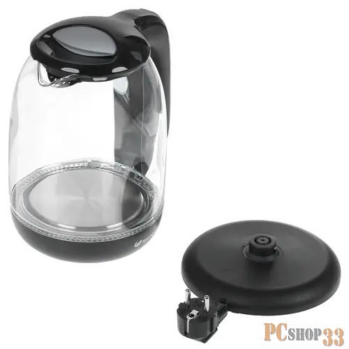 Чайник электрический Kitfort КТ-625-5 черный/серый