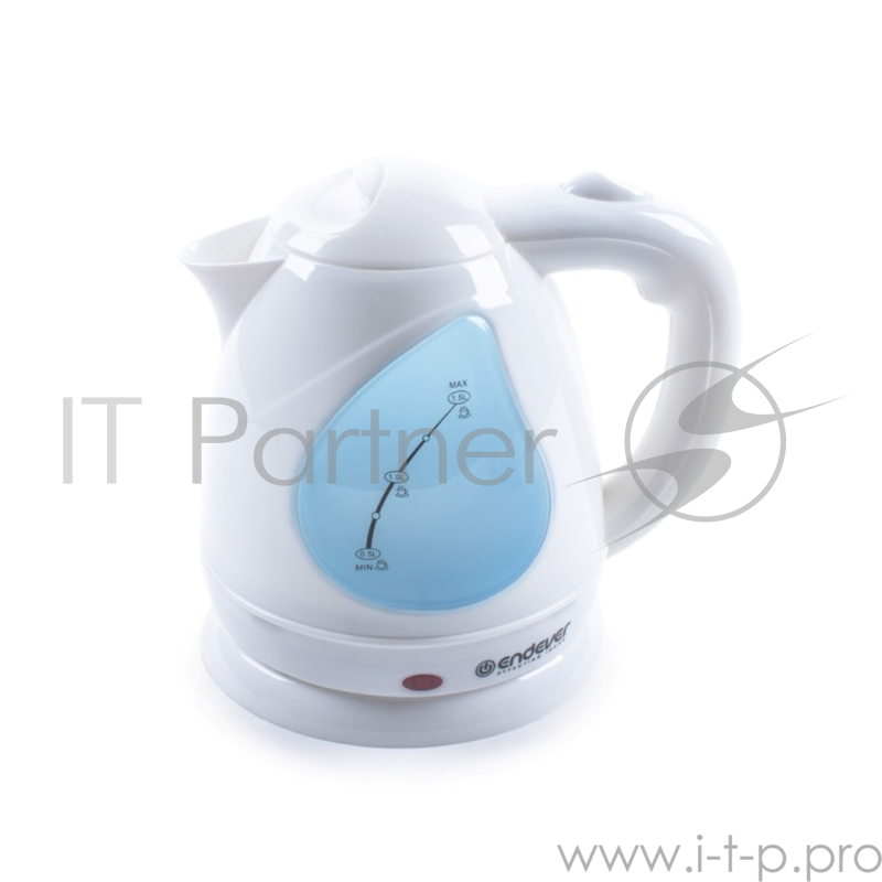 Чайник электрический Endever Skyline KR-344 белый/голубой
