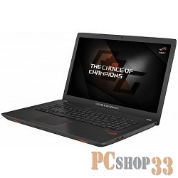 Ноутбук ASUS GL753VD-GC140 (Core i7 7700HQ-2.80ГГц, 8ГБ, 128+1000ГБ, GFGTX1050, DVDRW, LAN, WiFi, BT, WebCam, 17.3 1920x1080, Linux)