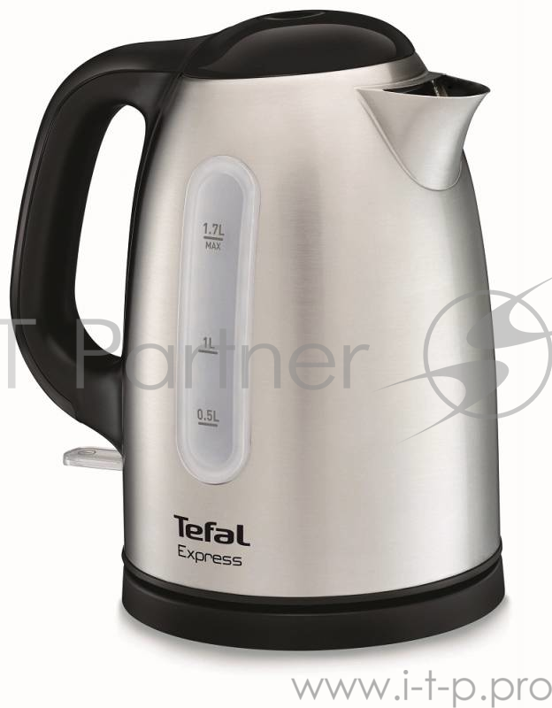 Чайник электрический Tefal KI230D30 1.7л. 2400Вт серебристый (корпус: металл)