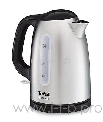 Чайник электрический Tefal KI230D30 1.7л. 2400Вт серебристый (корпус: металл)