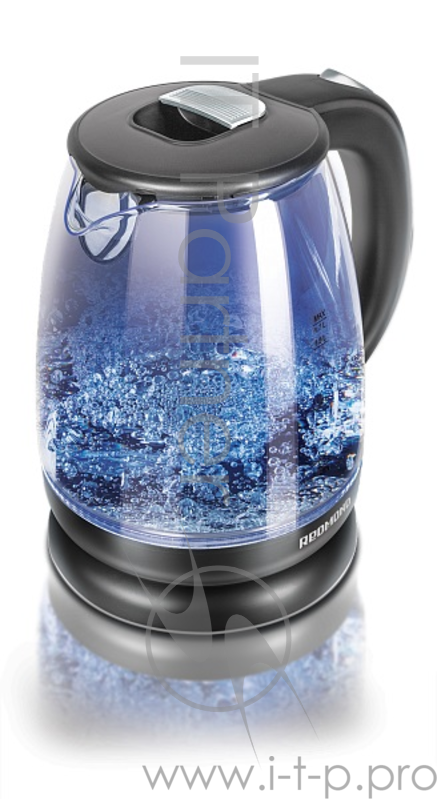 Чайник электрический Redmond RK-G178 серебристый