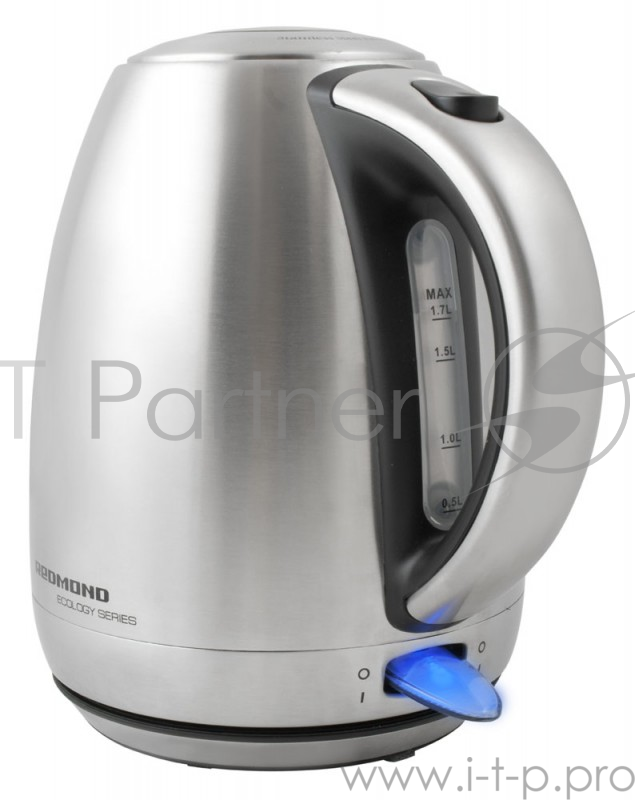 Чайник электрический Redmond RK-M113 1.7л. 2000Вт серебристый (корпус: нержавеющая сталь)