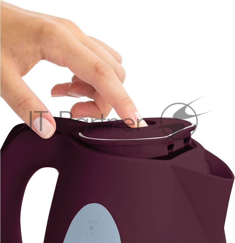 Чайник электрический Polaris PWK 1575CL бордовый