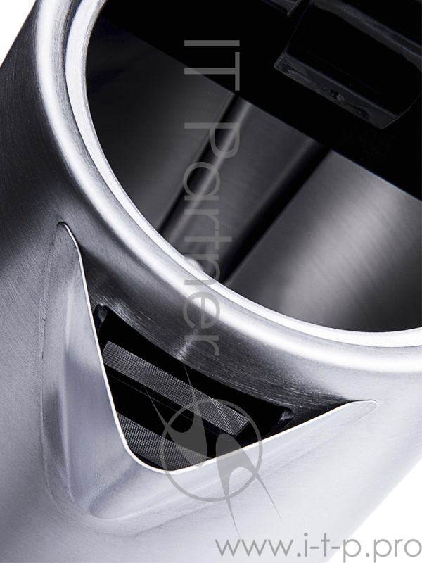 Чайник электрический Kitfort КТ-613 серебристый/черный