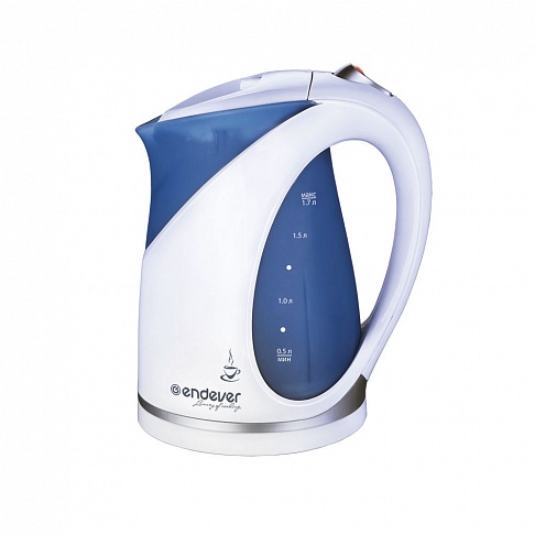 Чайник электрический Endever Skyline KR-312 белый/синий