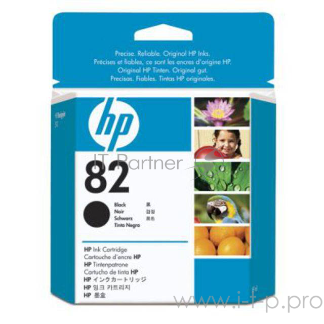 Картридж HP 82 CH565A (черный) для DesignJet 510/111 (69мл)