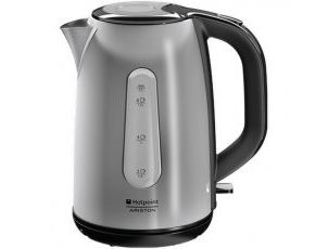 Чайник Hotpoint-Ariston WK 22M DSL0 серебристый, 2200 Вт. 1.7 л.