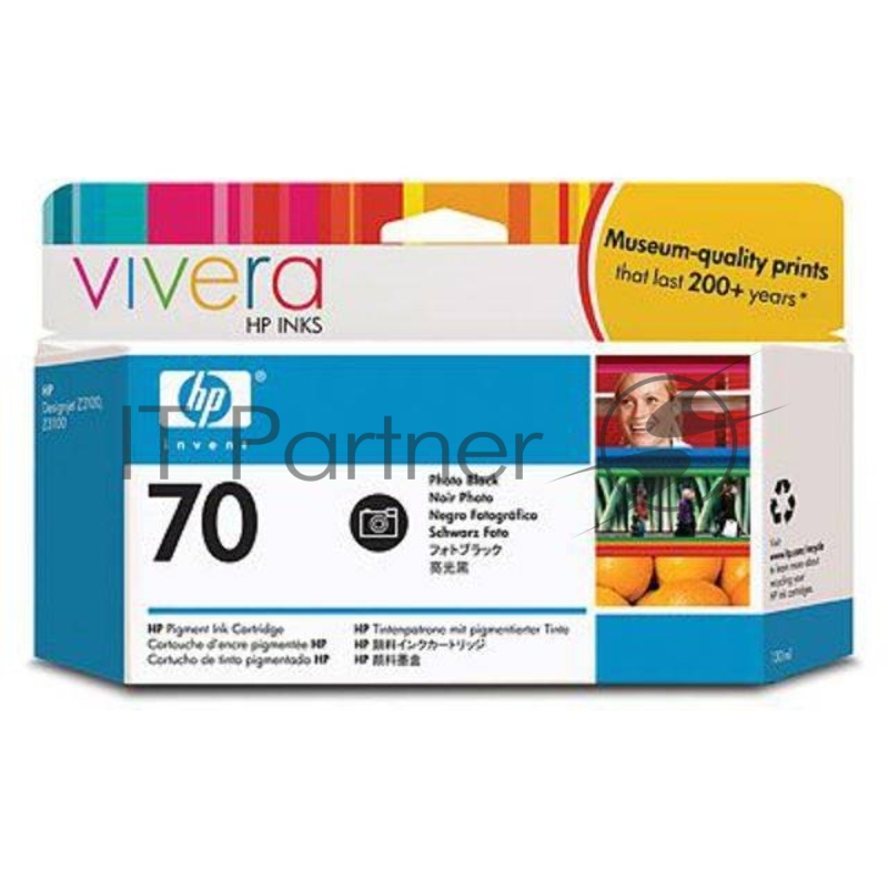 Картридж HP 70 C9449A (фотографический черный) для DesignJet Z2100/3100/3200/5200