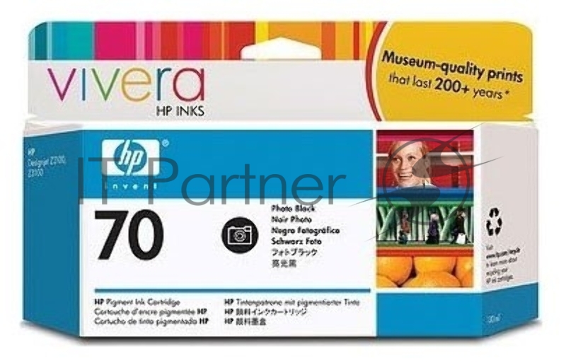 Картридж HP 70 C9449A (фотографический черный) для DesignJet Z2100/3100/3200/5200