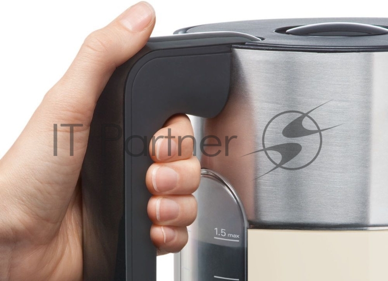 Чайник BOSCH TWK8617P бежевый, 2400 Вт. 1.5 л.