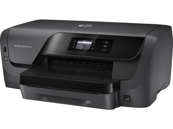 Принтер струйный HP Officejet Pro 8210 (D9L63A) A4 Duplex WiFi USB RJ-45 черный