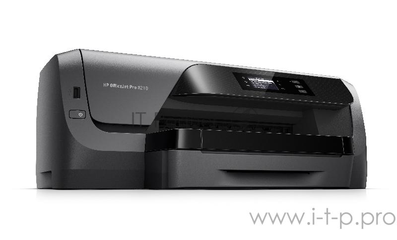 Принтер струйный HP Officejet Pro 8210 (D9L63A) A4 Duplex WiFi USB RJ-45 черный