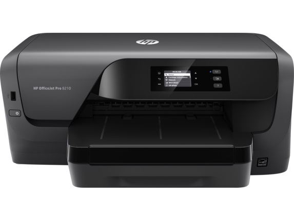 Принтер струйный HP Officejet Pro 8210 (D9L63A) A4 Duplex WiFi USB RJ-45 черный