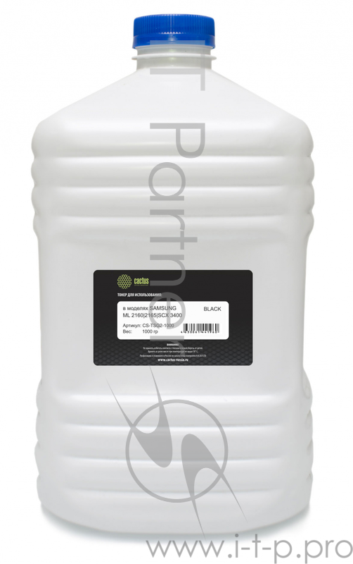Тонер Cactus CS-TSG2-1000 черный флакон 1000гр. для принтера Samsung ML 2160/2165/SCX 3400