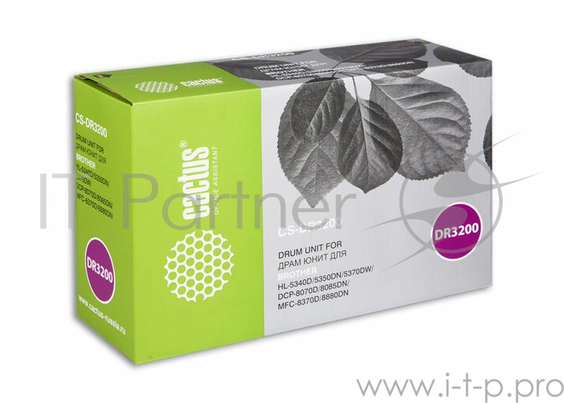 Фотобарабан (Drum) Cactus CS-DR3200 ч/б.печ.:25000стр монохромный (принтеры и МФУ) для HL-5340D/5350