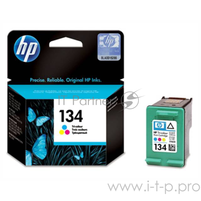 Картридж струйный HP 134 C9363HE многоцветный для HP DJ 6543/5743/6843/PS 8153/8453 (560стр.)
