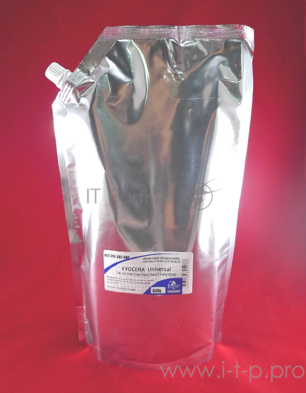 Тонер Kyocera Universal (TK-17/18/20H/100/110/111/112/ (OEM совместимый) (пакет 900г) Black&White фас. России