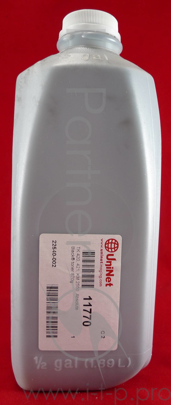 Тонер для Kyocera TK-420, KM-2550 (фл. 870г) Absolute Black® Uninet