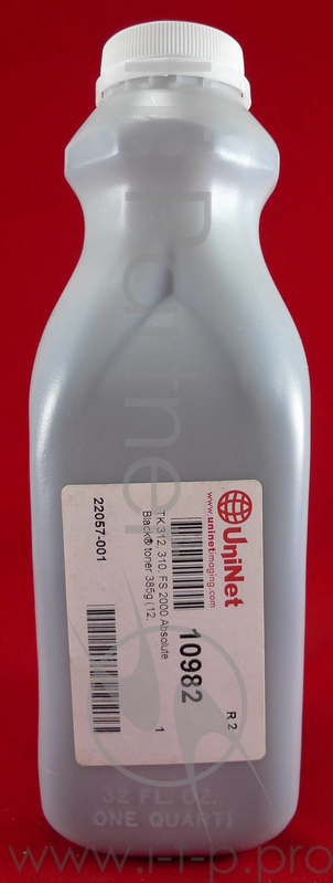 Тонер для Kyocera TK-310, FS-2000/3900/4000 (фл. 385г) Absolute Black® 12K Uninet