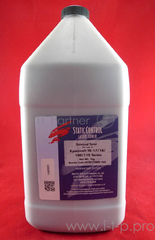 Тонер для Kyocera TK-110/17/17H, FS-720/920/1016MFP/1116MFP/100 (кан. 1кг) SC