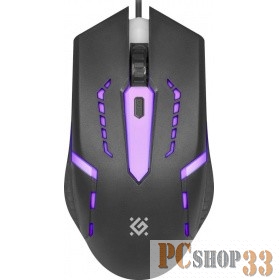 Мышь оптическая Defender Flash MB-600L 7 цветов,4 кнопки,800-1200dpi