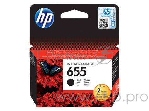 Картридж HP 655 CZ109AE (черный) для Deskjet Ink Advantage 3525/4615/4625/5525/6525