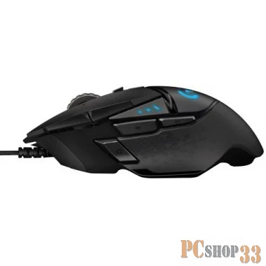 Мышь (910-005470) Logitech G502 Laser Gaming Mouse RGB Tunable 16000dpi USB HERO
