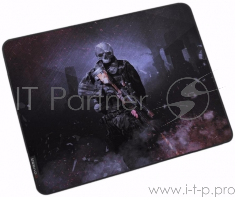 Коврик для мыши QCYBER KING PAD, игровая поверхность, размер 430x360x4 мм, поверхность: тонкое пле