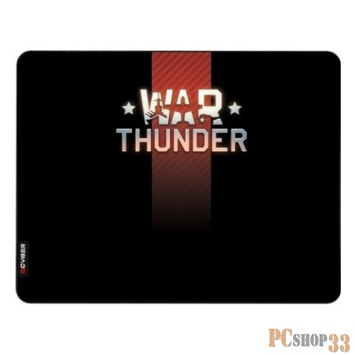 Коврик для мыши QCYBER TAKTIKS EXPERT WAR THUNDER, 430x360x4 мм, поверхность: трехмерное плетение,