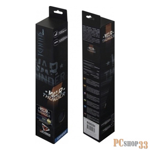 Коврик для мыши QCYBER TAKTIKS EXPERT WAR THUNDER, 430x360x4 мм, поверхность: трехмерное плетение,