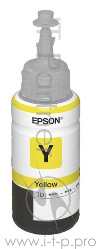 Чернила для EPSON C13T66444A Epson L100 (yellow) 70 мл