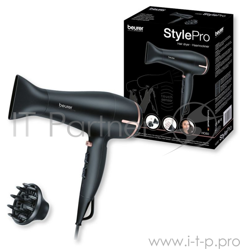 Фен Beurer HC60 1400Вт черный