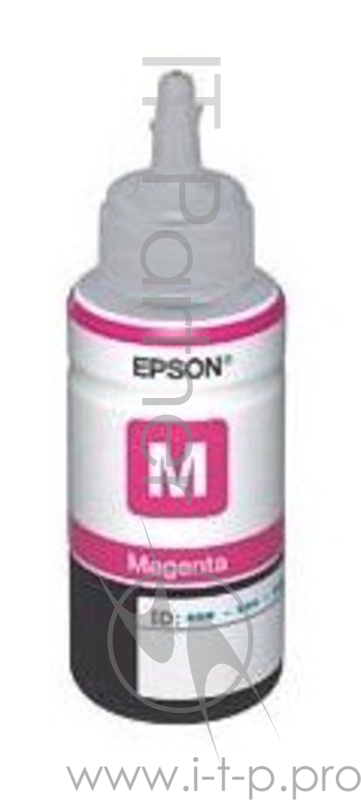 Контейнер с чернилами Epson T6733 C13T67334A (пурпурный) для L800/810/850/1800