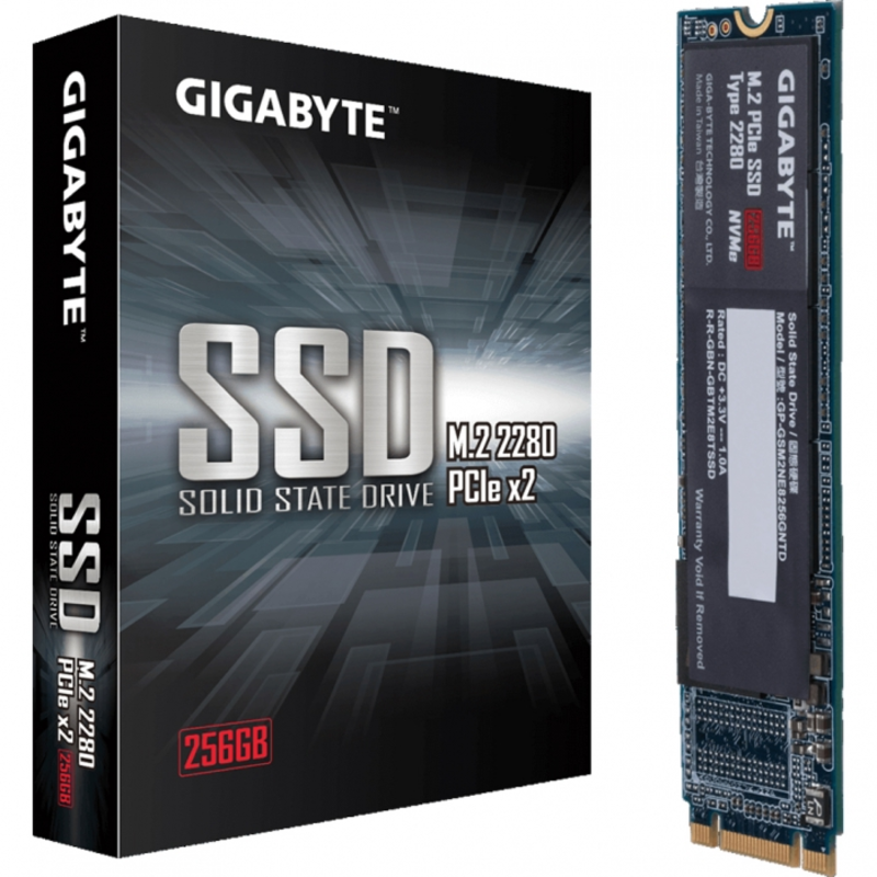 SSD диск 256ГБ M.2 GIGABYTE GP-GSM2NE8256GNTD (PCI-E)