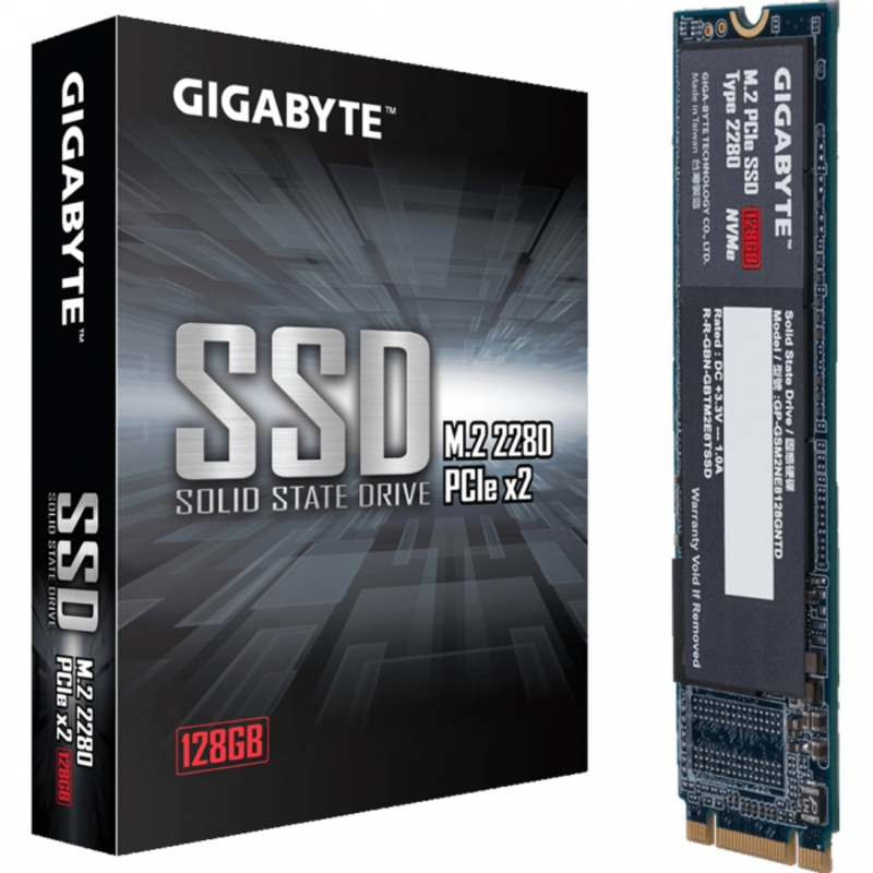 SSD диск 128ГБ M.2 GIGABYTE GP-GSM2NE8128GNTD (PCI-E)