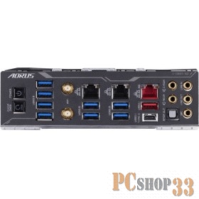 Мат. плата SocketTR4 GIGABYTE X399 AORUS XTREME (AMD X399, 8xDDR4, M.2, SATA III, RAID, 4xPCI-E, 3x1Гбит LAN, WiFi, BT, USB3.1, E-ATX)