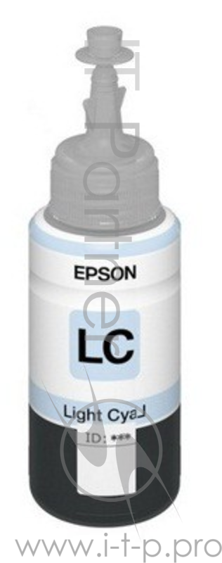 Контейнер с чернилами Epson T6735 C13T67354A (светло-голубой) для L800/810/850/1800