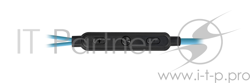 Наушники Defender OutFit W770 черный+голубой, вставки