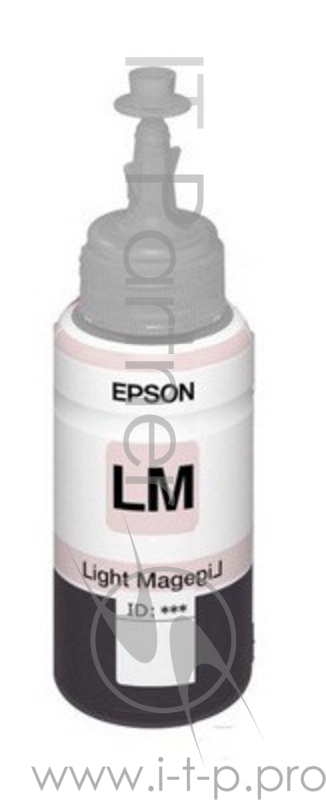 Контейнер с чернилами Epson T6736 C13T67364A (светло-пурпурный) для L800/810/850/1800