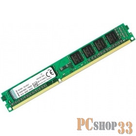 Модуль памяти Kingston DDR4 DIMM 4GB KVR24N17S6L/4 PC4-19200, 2400MHz, CL17