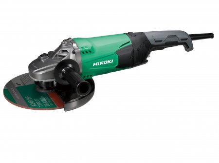 Шлифовальные машины HiKOKI G23SW2-NU Угловая шлифовальная машина G23SW2-NU { 2200Вт, d= 230мм, 6600об/мин, алм. диск, 5,1кг }