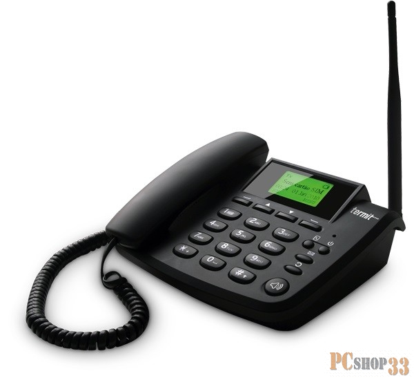 Телефон GSM Termit FixPhone v2 rev4 (black)