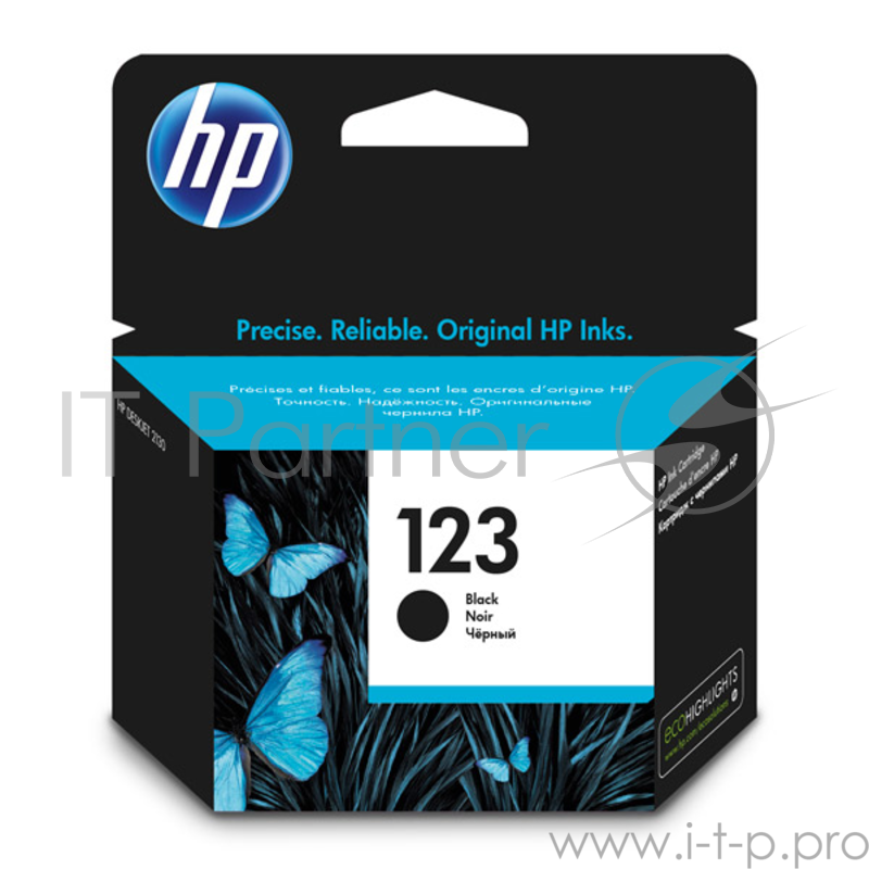 Картридж HP 123 F6V17AE (черный) для DJ 2130