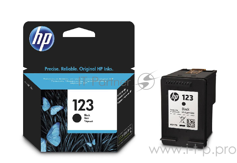 Картридж HP 123 F6V17AE (черный) для DJ 2130