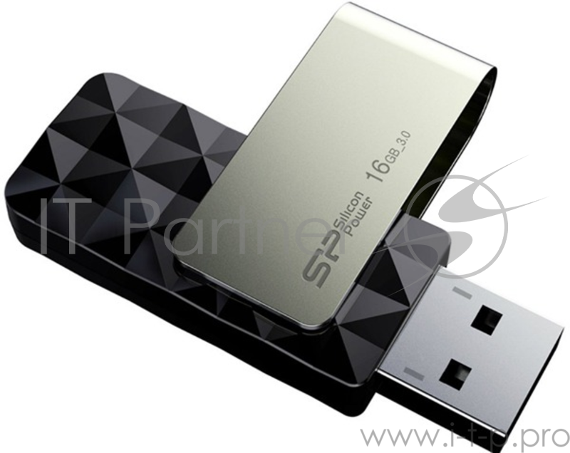 Носитель информации Silicon Power USB Drive 16Gb Blaze B30 SP016GBUF3B30V1K {USB3.0, Black}